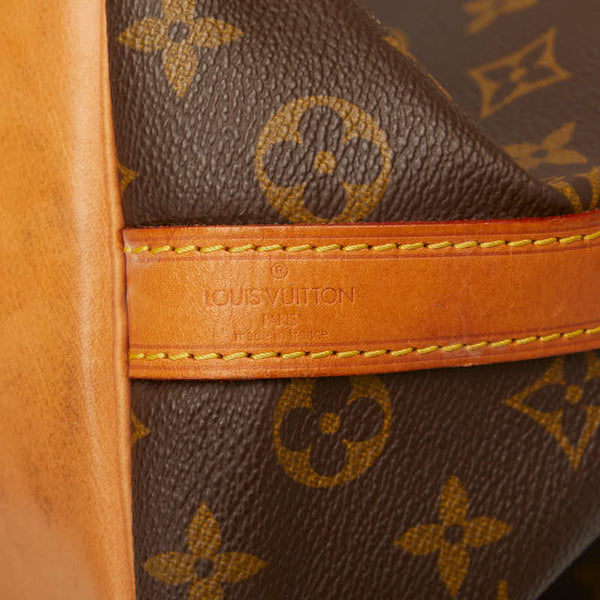 ルイ ヴィトン モノグラム プチノエ  ショルダーバッグ M42226 ブラウン PVC レザー レディース LOUIS VUITTON 【中古】