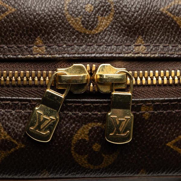 ルイ ヴィトン モノグラム エクサントリ シテ ハンドバッグ M51161 ブラウン PVC レザー レディース LOUIS VUITTON 【中古】