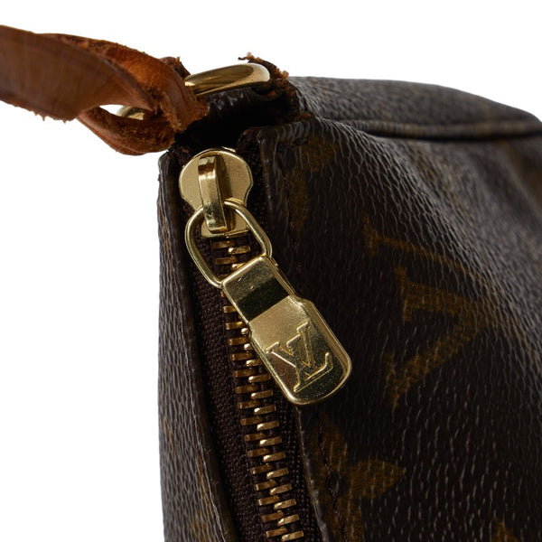 ルイ ヴィトン モノグラム ポシェット アクセソワール ショルダーバッグ M51980 ブラウン PVC レザー レディース LOUIS VUITTON 【中古】