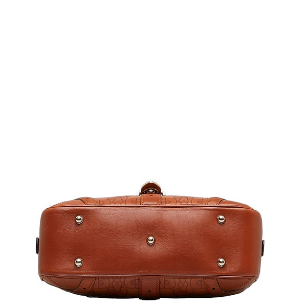 グッチ ホースビット ハンドバッグ 145772 ブラウン レザー レディース GUCCI 【中古】