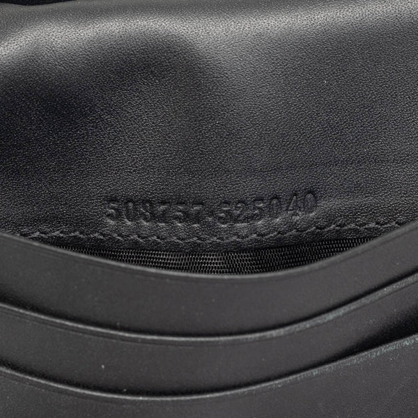 グッチ GGスプリーム ビープリント 二つ折り財布 508757 ベージュ ブラウン ゴールド PVC レディース GUCCI 【中古】