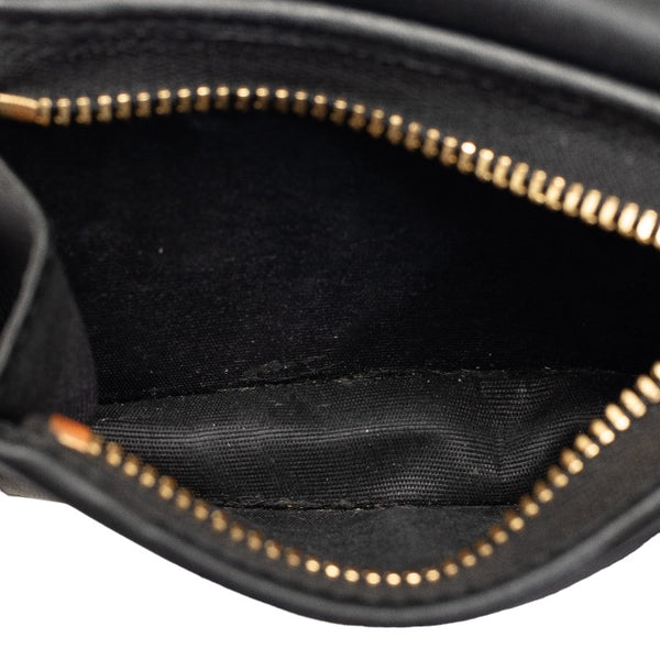 グッチ GGスプリーム ビープリント 二つ折り財布 508757 ベージュ ブラウン ゴールド PVC レディース GUCCI 【中古】