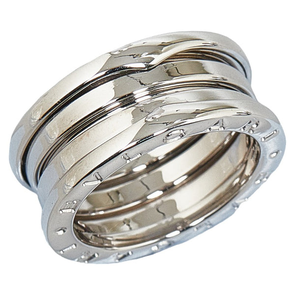 ブルガリ ビーゼロワン 3バンド リング 指輪 750 レディース BVLGARI 【中古】