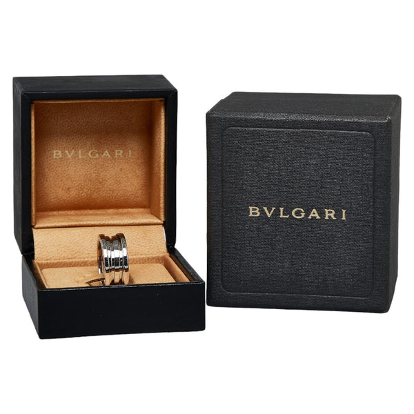 ブルガリ ビーゼロワン 3バンド リング 指輪 750 レディース BVLGARI 【中古】