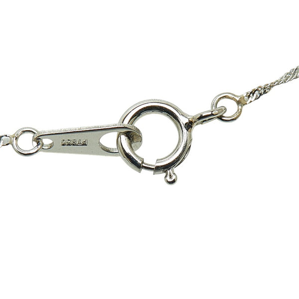 Pt900 プラチナ Pt850 プラチナ ダイヤ0.50ct ペンダントネックレス レディース 【中古】