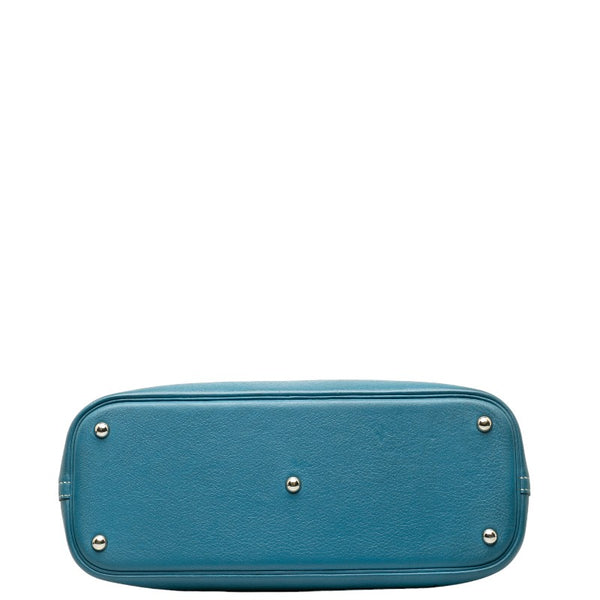 エルメス ボリード37 ハンドバッグ ショルダーバッグ 2WAY ブルージーン トリヨンクレマンス レディース HERMES 【中古】