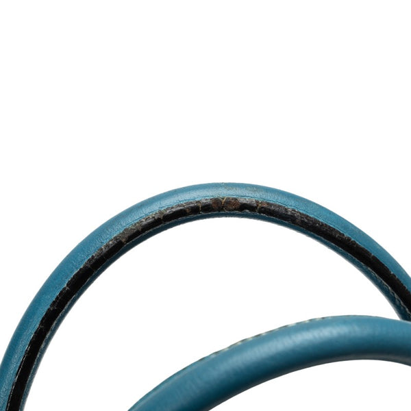 エルメス ボリード37 ハンドバッグ ショルダーバッグ 2WAY ブルージーン トリヨンクレマンス レディース HERMES 【中古】