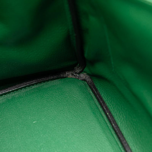 エルメス バーキン 40 ハンドバッグ グリーン クシュベル レディース HERMES 【中古】