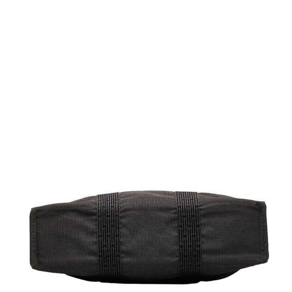 エルメス エールラインMM ハンドバッグ トートバッグ グレー キャンバス レディース HERMES 【中古】