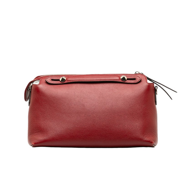 フェンディ バイザウェイ ハンドバッグ ショルダーバッグ 2WAY 8BL124 レッド レザー レディース FENDI 【中古】