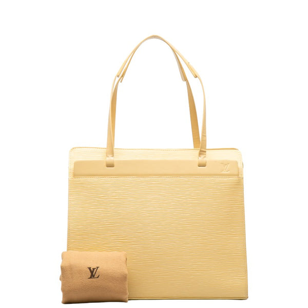 ルイ ヴィトン エピ クロワゼットPM  ショルダーバッグ M5249A ヴァニーユ イエロー レザー レディース LOUIS VUITTON 【中古】