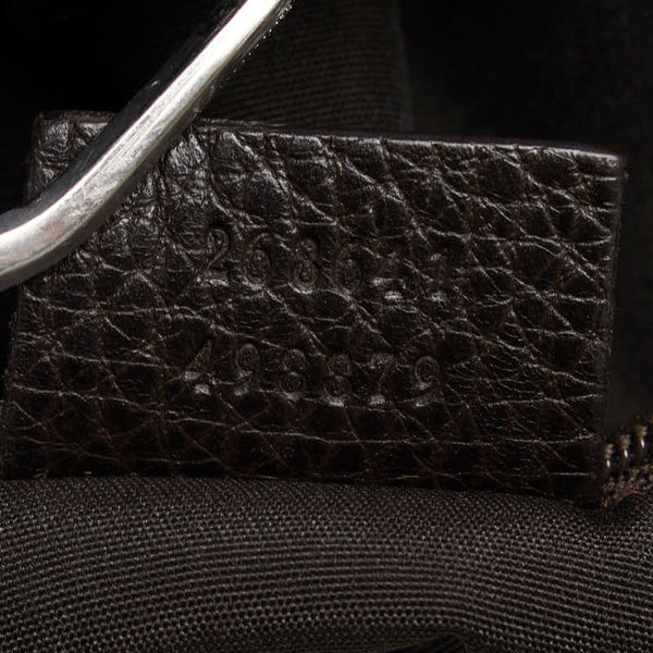 グッチ GGキャンバス ハンドバッグ 268641 ブラウン キャンバス レザー レディース GUCCI 【中古】