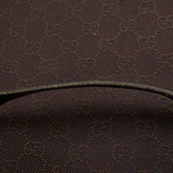 グッチ GGキャンバス ハンドバッグ 268641 ブラウン キャンバス レザー レディース GUCCI 【中古】