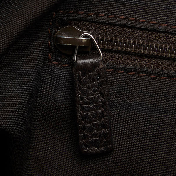 グッチ GGキャンバス ハンドバッグ 268641 ブラウン キャンバス レザー レディース GUCCI 【中古】