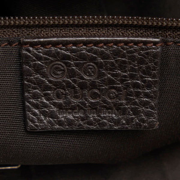 グッチ GGキャンバス ハンドバッグ 268641 ブラウン キャンバス レザー レディース GUCCI 【中古】