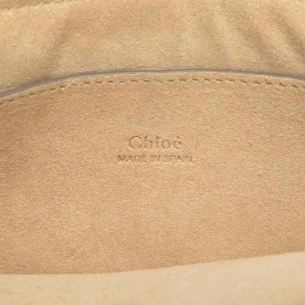 クロエ フェイ 斜め掛け ショルダーバッグ ブラウン オレンジ レザー スエード レディース Chloe 【中古】