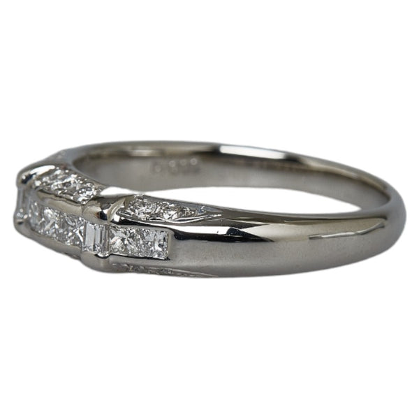Pt900 プラチナ ダイヤ0.61ct リング 指輪 レディース 19号 【中古】