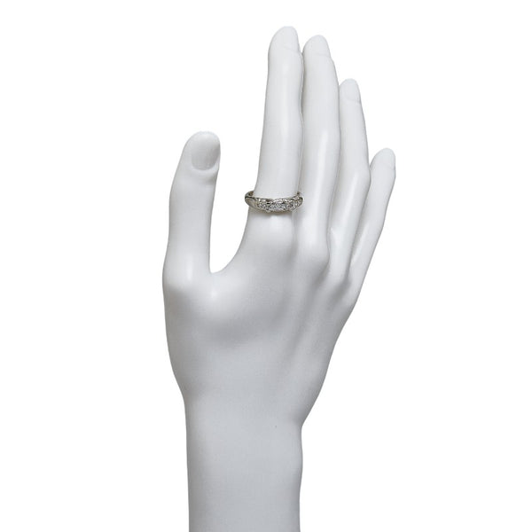 Pt900 プラチナ ダイヤ0.61ct リング 指輪 レディース 19号 【中古】