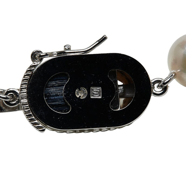 タサキ SV925 シルバー アコヤパール6.5～7mm ネックレス レディース TASAKI 【中古】