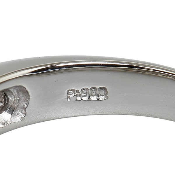 Pt900 プラチナ ダイヤ0.70ct リング 指輪 レディース 14号 【中古】