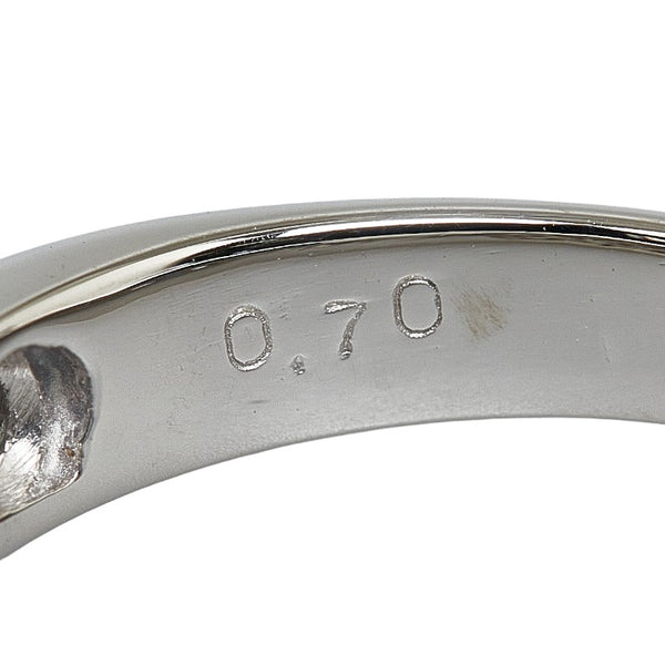 Pt900 プラチナ ダイヤ0.70ct リング 指輪 レディース 14号 【中古】