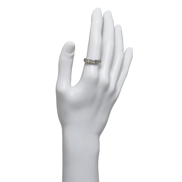 Pt900 プラチナ ダイヤ0.70ct リング 指輪 レディース 14号 【中古】