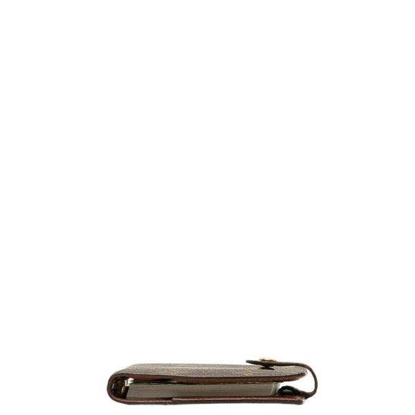 ルイ ヴィトン モノグラム アジェンダPM 手帳カバー R20005 ブラウン PVC レザー レディース LOUIS VUITTON 【中古】