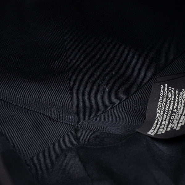 グッチ GGキャンバス ベースボールキャップ 200035 ブラック キャンバス レザー メンズ GUCCI 【中古】