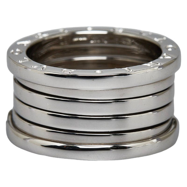 ブルガリ ビーゼロワン #57 リング 指輪 K18WG ホワイトゴールド メンズ BVLGARI 【中古】