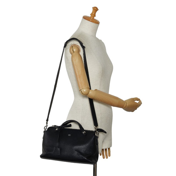 フェンディ バイザウェイ ミディアム ハンドバッグ ショルダーバッグ 2WAY 8BL124 ブラック レザー レディース FENDI 【中古】