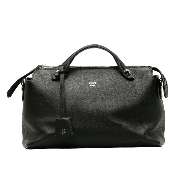 フェンディ バイザウェイ ミディアム ハンドバッグ ショルダーバッグ 2WAY 8BL124 ブラック レザー レディース FENDI 【中古】