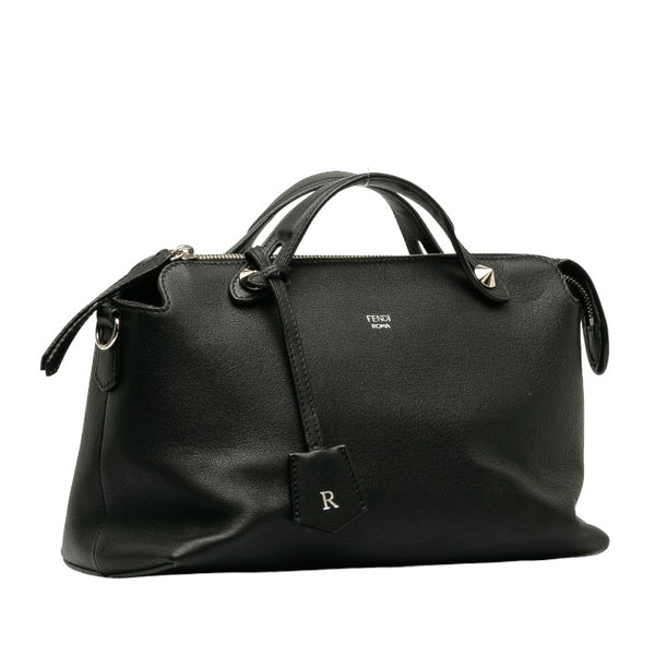 フェンディ バイザウェイ ミディアム ハンドバッグ ショルダーバッグ 2WAY 8BL124 ブラック レザー レディース FENDI 【中古】