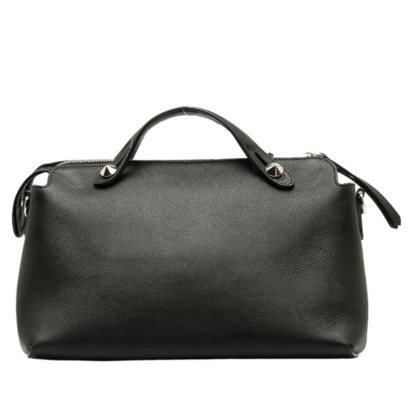 フェンディ バイザウェイ ミディアム ハンドバッグ ショルダーバッグ 2WAY 8BL124 ブラック レザー レディース FENDI 【中古】