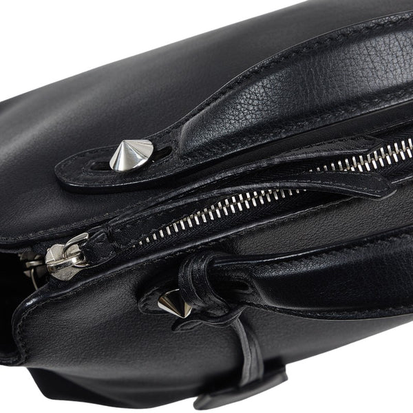 フェンディ バイザウェイ ミディアム ハンドバッグ ショルダーバッグ 2WAY 8BL124 ブラック レザー レディース FENDI 【中古】
