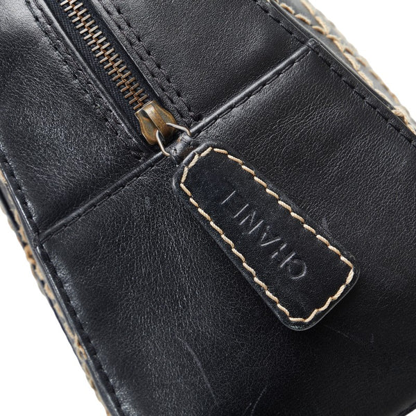 シャネル ココマーク ワイルドステッチ ハンドバッグ ボストンバッグ ブラック レザー レディース CHANEL 【中古】