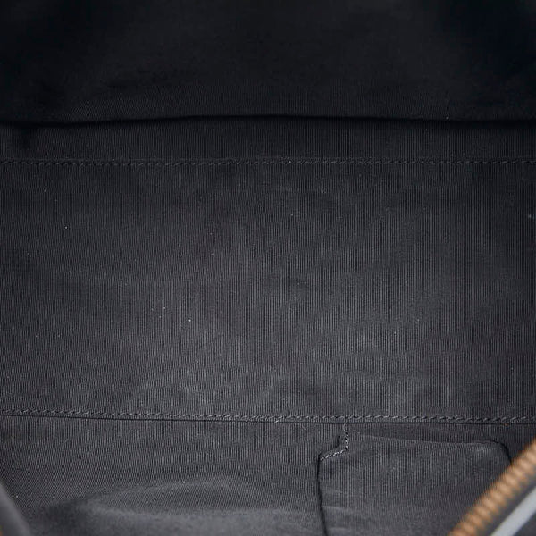 シャネル ココマーク ワイルドステッチ ハンドバッグ ボストンバッグ ブラック レザー レディース CHANEL 【中古】