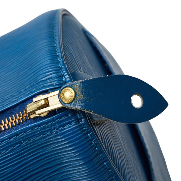 ルイ ヴィトン エピ スピーディ25 ハンドバッグ ミニボストンバッグ M43015 トレドブルー レザー レディース LOUIS VUITTON 【中古】