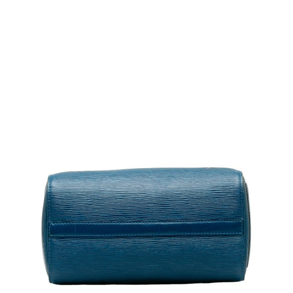 ルイ ヴィトン エピ スピーディ25 ハンドバッグ ミニボストンバッグ M43015 トレドブルー レザー レディース LOUIS VUITTON 【中古】