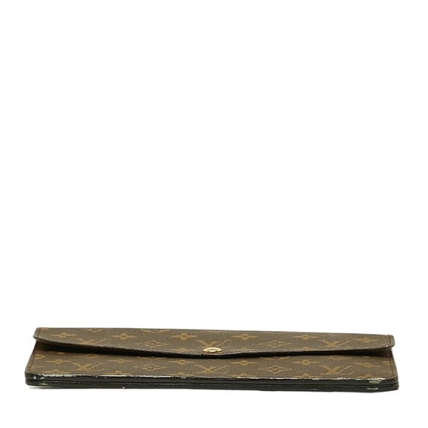 ルイ ヴィトン モノグラム ドゥーブルラバ 斜め掛け ショルダーバッグ M51815 ブラウン PVC レディース LOUIS VUITTON 【中古】
