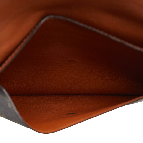 ルイ ヴィトン モノグラム ドゥーブルラバ 斜め掛け ショルダーバッグ M51815 ブラウン PVC レディース LOUIS VUITTON 【中古】