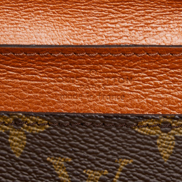 ルイ ヴィトン モノグラム ドゥーブルラバ 斜め掛け ショルダーバッグ M51815 ブラウン PVC レディース LOUIS VUITTON 【中古】