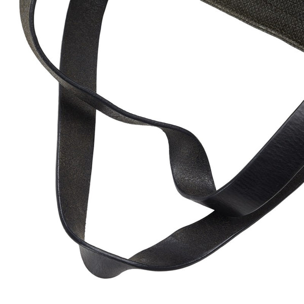 サルヴァトーレフェラガモ ガンチーニ ハンドバッグ トートバッグ FZ24 9340 グレー ブラック PVC レザー レディース Salvatore Ferragamo 【中古】