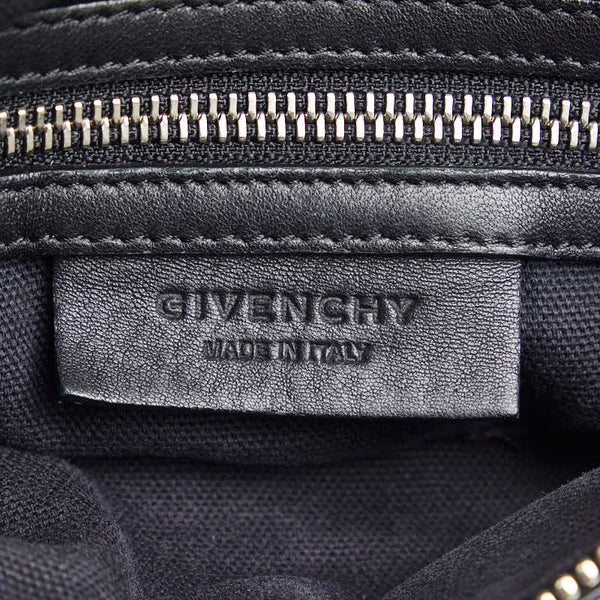 ジバンシー パンドラ スモール シワ加工 ハンドバッグ ショルダーバッグ 2WAY ブラック レザー レディース Givenchy 【中古】