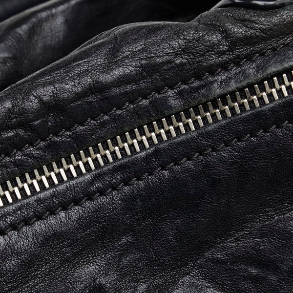ジバンシー パンドラ スモール シワ加工 ハンドバッグ ショルダーバッグ 2WAY ブラック レザー レディース Givenchy 【中古】