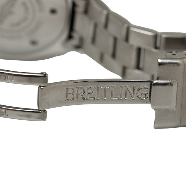 ブライトリング コルト オートマチック 腕時計 A17035 自動巻き ブルー文字盤 ステンレススチール メンズ BREITLING 【中古】