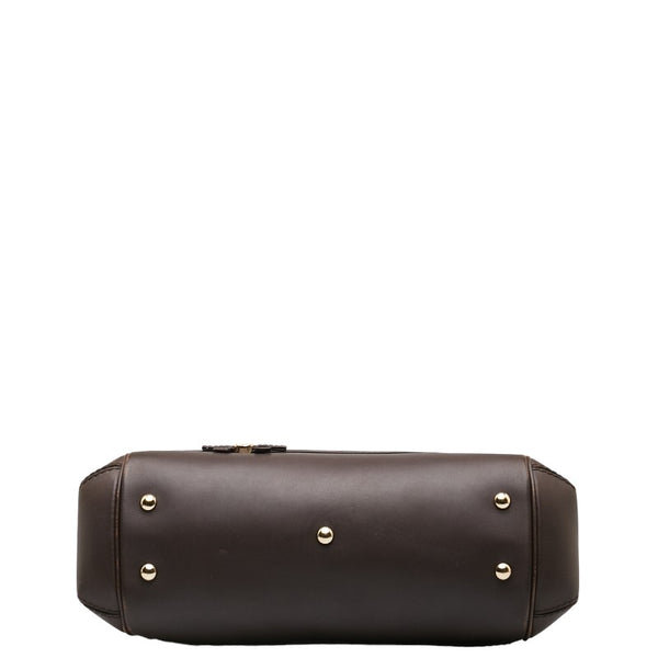 グッチ グッチシマ メイフィア ハンドバッグ ショルダーバッグ2WAY 269894 ブラウン レザー レディース GUCCI 【中古】