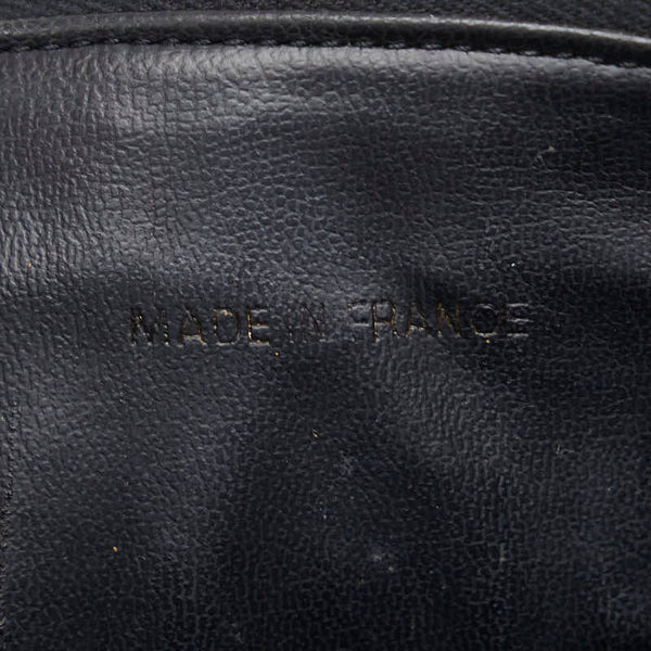 シャネル デカココマーク ハンドバッグ バニティバッグ ヴァニティバッグ ブラック キャビアスキン レディース CHANEL 【中古】