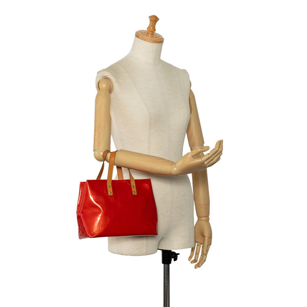 ルイ ヴィトン モノグラム モノグラム ヴェルニ リードPM ハンドバッグ M91088 ルージュ レッド PVC レディース LOUIS VUITTON 【中古】
