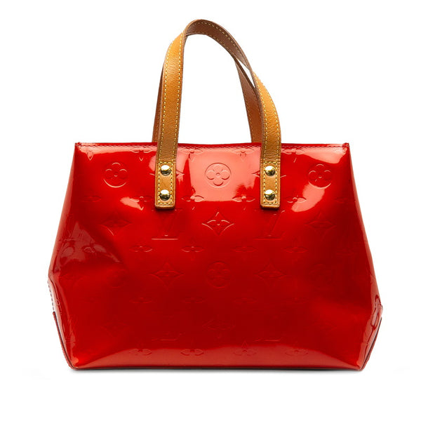 ルイ ヴィトン モノグラム モノグラム ヴェルニ リードPM ハンドバッグ M91088 ルージュ レッド PVC レディース LOUIS VUITTON 【中古】
