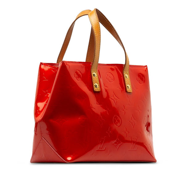 ルイ ヴィトン モノグラム モノグラム ヴェルニ リードPM ハンドバッグ M91088 ルージュ レッド PVC レディース LOUIS VUITTON 【中古】